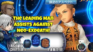 The Leading Man Assists Against Neo-Exdeath! Act 4 Chapter 5 Pt 2 SHINRYU! [DFFOO JP]