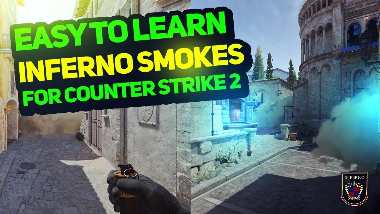 EASY To Learn CS2 INFERNO SMOKES - YouTube