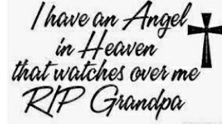 REST IN PEACE / UNTIL WE MEET AGAIN GRANDPA I LOVE YOU/ A FAREWELL LETTER TO MY GRANDFATHER /