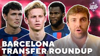 Barcelona Transfer News With Fabrizio Romano | Frenkie De Jong & Player Registration Issues