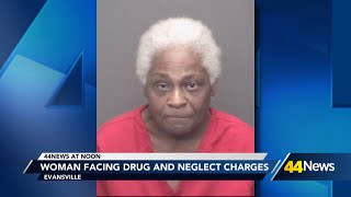 School zone violation lands an Evansville woman in jail on neglect and dealing charges