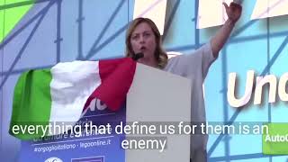 Giorgia Meloni: Italy's far-right wins election and vows to govern for all! I am Giorgia!!!