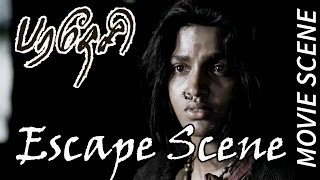 Paradesi - Escape Scene | Adharvaa | Vedhicka | Bala
