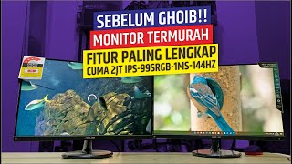 @307 AWAS GHOIB !!! cuma 2jt'an sudah 1MS-144HZ-IPS-99% SRGB -AMD FREESYNC | feat ASUS VP249QGR