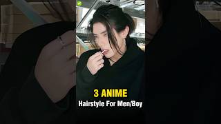 3 Best Anime Hairstyle For Men's ✅ || #shorts #viral