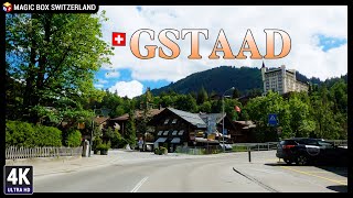 Relaxing Drive 4K 🇨🇭 Ep#4 - From Rougemont in Canton Vaud to the Gstaad in Canton Bern