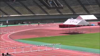 平成２７年 福岡県高校新人陸上競技対校選手権大会400ｍＨ予選２組女子2015 9 20博多の森陸上競技場