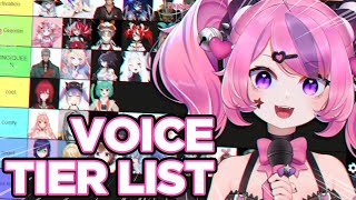 VTUBER VOICE TIER LIST - Ironmouse Special