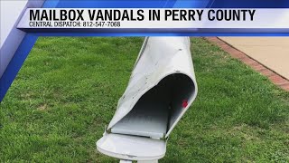 Perry County Sheriff's Office searching for mailbox vandals