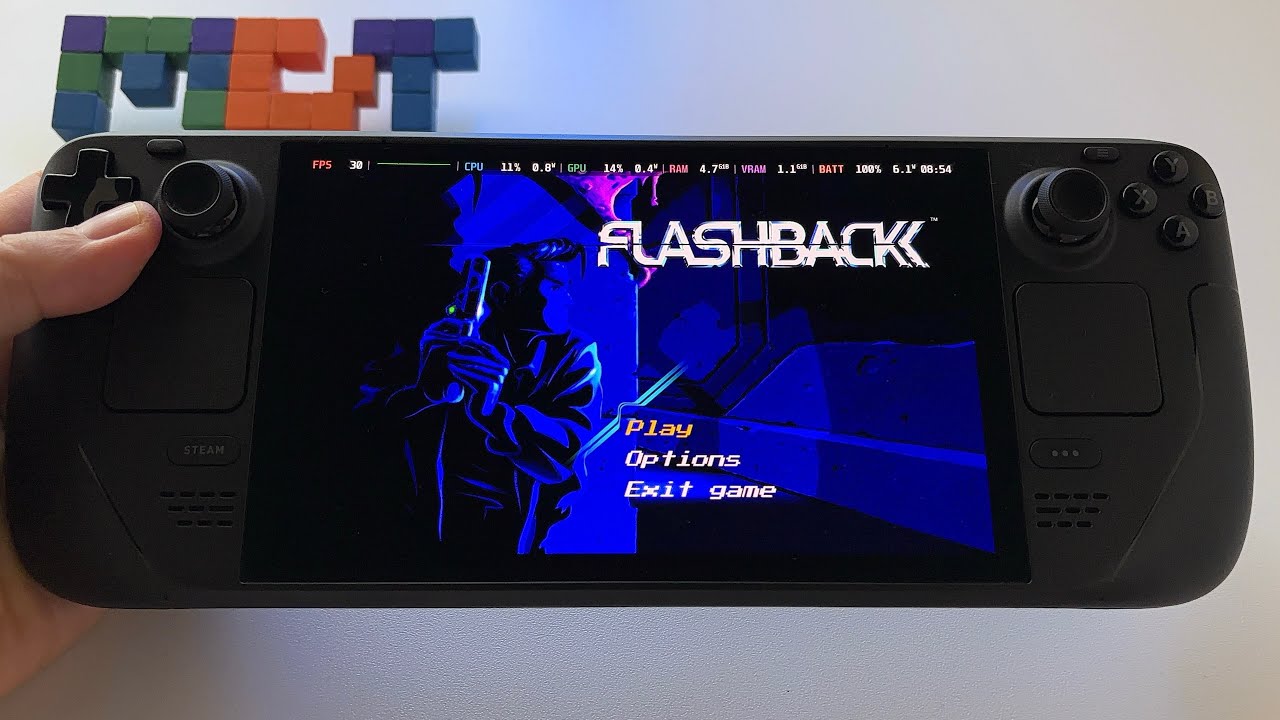 Flashback Steam Deck Oled Handheld Gameplay Youtube