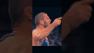 Aaron Brooks gets humbled by Magomed Ramazanov in the Paris Olympics #wrestling