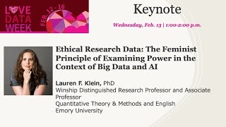 Ethical Research Data: The Feminist Principle of Examining Power in the Context of Big Data and AI