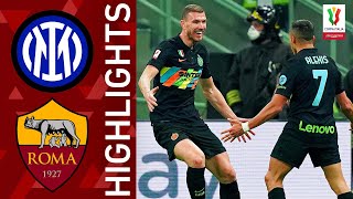 Inter 2-0 Roma | Džeko & Sánchez Goals Send Inter Through! | Coppa Italia Frecciarossa 2021/22