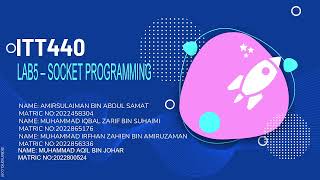 ITT440 LAB 5 : C SOCKET PROGRAMMING
