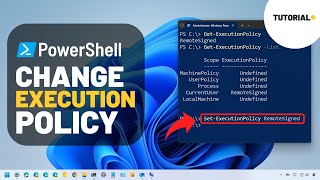 Windows 11: Change PowerShell execution policy to run scripts on your PC ✅Works in 2025