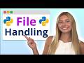 Python File Handling - Visually Explained