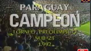 Preolímpico 1992 - Paraguay Campeón