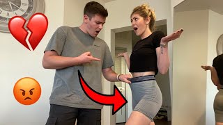 WEARING ANOTHER MAN'S BOXERS PRANK ON BOYFRIEND! **HE LEAVES**