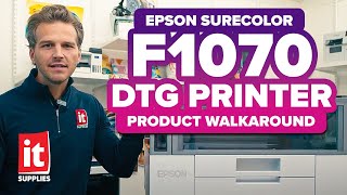 EPSON SureColor F1070 DTG Printer - Product Walkaround