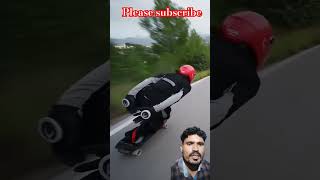 160 की speed में on road skating # short video#Indian experiment#