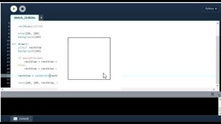 Processing with Python: Mouse Input