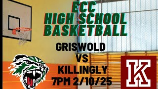 ECC Basketball Live!  - Griswold vs Killingly