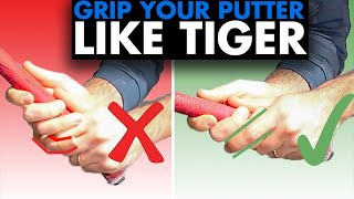 How To Grip Your Putter Like Tiger Woods (And 80% of Tour Players)