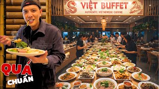Ăn BUFFET VIỆT NAM Ngon Nhất ở Mỹ (Bún Bò, Cháo Lòng, Cháo Bánh Canh...)