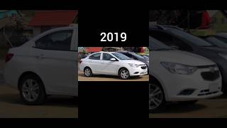 evolution of chevrolet sail (2012~2023) #shorts #chevrolet #sail #allcaravailable