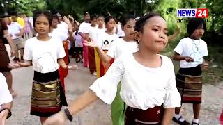 เทศบาลตำบลเกล็ดแก้วสืบสานประเพณีอันดีงาม ร่วมถวายเทียนพรรษาวัดเขาชีจรรย์