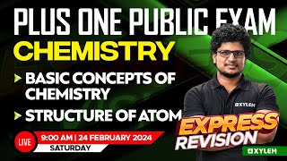 Plus One Public Exam - Chemistry - Express Revision | Xylem Plus One