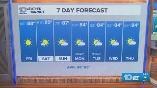 10 Weather: Thursday evening forecast, Tampa Bay area; April 16, 2026