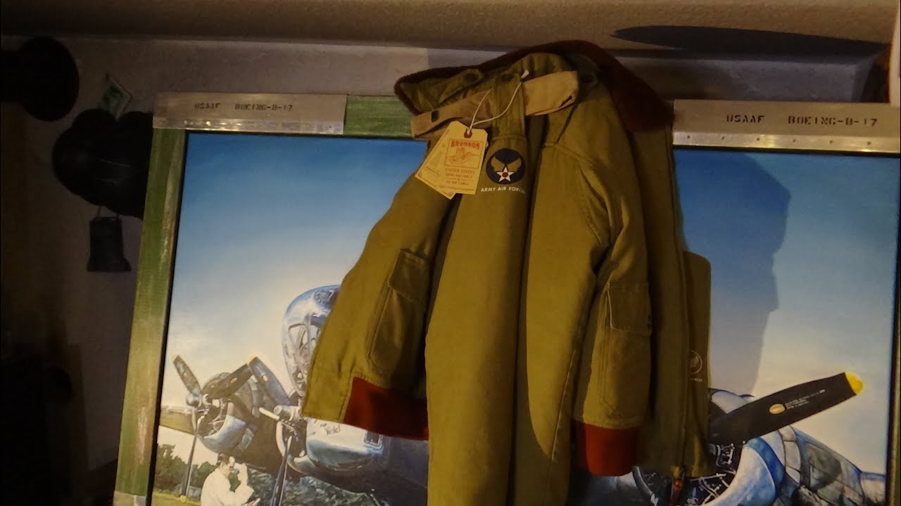 Bronson B 10 Flight Jacket - YouTube