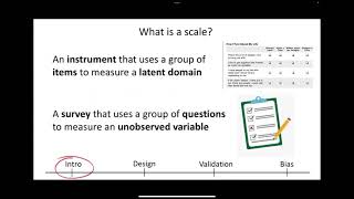 Scale Development