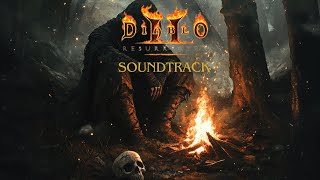 Diablo 2 Resurrected Soundtrack + Campfire Ambience | Sleep, Study, Relax & Nostalgia