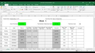 How to Complete Your Timesheet