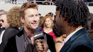 Glen Powell On His Role In 'Hit Man,' Being A Texas Longhorns Fan \u0026 More | Golden Globes 2025