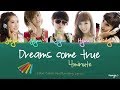 4MINUTE (포미닛) - Dreams come true [God of Study ost] | Color Coded Lyrics (Han/Rom/Eng)