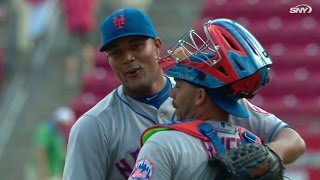 NYM@CIN: Familia retires Schebler to earn the save