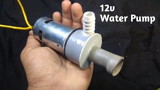 How to make Powerful Water Pump 12v With 775 Motor
