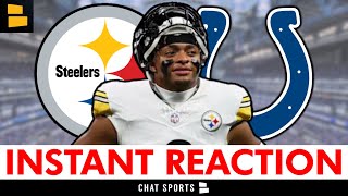 Steelers News: INSTANT REACTION After 27-24 LOSS vs. Colts | Rough Start \u0026 Ugly Finish Lead To Loss