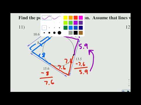Circles 2B perimeter of circumscribed polygons Circles 2B perimeter of circumscribed polygons