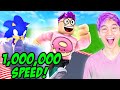 Can You Get 1,000,000 SPEED In This Crazy ROBLOX GAME!? (LEGENDS OF SPEED)