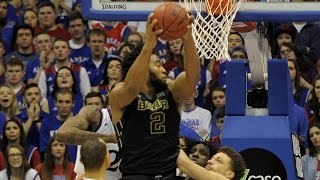 Baylor's Rico Gathers Takes Advantage of the Offensive Rebound With a Massive Dunk | CampusInsiders