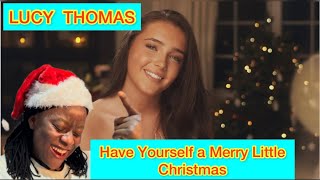 LUCY THOMAS - Have Yourself a Merry Little Christmas || REACTION || VLOGMAS