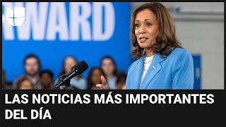 Kamala Harris presenta su plan económico: las noticias más importantes en cinco minutos