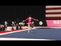 Hannah McCrary – Floor Exercise – 2015 Nastia Liukin Cup