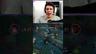 😱PENTAKILL DE JOSEDEODO CONTRA PROS! #leagueoflegends #riotgames #twitch #streamer #shorts #fpy