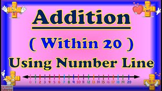 Addition Within 20 Using Number Line | Liy Learns Tutorial