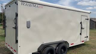 2024 RawMaxx CTX-18 Enclosed Trailer - Auction on 8/1/2023